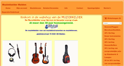 Desktop Screenshot of muziekkelder.com
